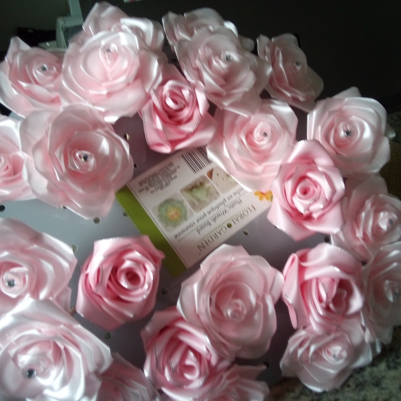 Pink Artificial Rose Bouquet